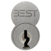 1C7A1622 BEST 7-Pin SFIC Core Uncombinated A - Best Keyway in Matte Black