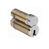 320201-13-00S Medeco Biaxial 6-Pin LFIC Core 00 Keyway Sub-Assembled in Oil Rubbed Bronze