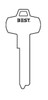 GMS KBBF SFIC Key Blank - F - Best Keyway