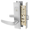 8243-LW1B-26D Sargent 8200 Series Entry/Office Mortise Lock in Satin Chrome