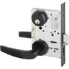 8255-LNB-BSP Sargent 8200 Series Entry/Office Mortise Lock in Black Suede