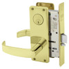 8205-WTL-3 Sargent 8200 Series Entry/Office Mortise Lock in Bright Brass