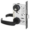 8246-LNL-BSP Sargent 8200 Series Dormitory Mortise Lock in Black Suede