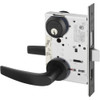 8246-LNB-BSP Sargent 8200 Series Dormitory Mortise Lock in Black Suede