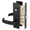 8224-LE1L-BSP Sargent 8200 Series Mortise Lock in Black Suede