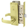8224-WTL-4 Sargent 8200 Series Mortise Lock in Satin Brass