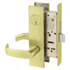 8227-LE1L-4 Sargent 8200 Series Storeroom Mortise Lock in Satin Brass