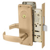 8227-WTL-10 Sargent 8200 Series Storeroom Mortise Lock in Satin Bronze