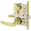 8246-LNB-4 Sargent 8200 Series Dormitory Mortise Lock in Satin Brass