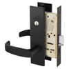 8255-LE1L-BSP Sargent 8200 Series Entry/Office Mortise Lock in Black Suede