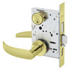 8243-LNP-3 Sargent 8200 Series Entry/Office Mortise Lock in Bright Brass