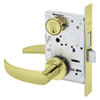 8224-LNP-3 Sargent 8200 Series Mortise Lock in Bright Brass