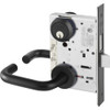 8226-LNJ-BSP Sargent 8200 Series Mortise Lock in Black Suede