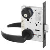 8255-LNP-BSP Sargent 8200 Series Entry/Office Mortise Lock in Black Suede
