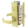 8227-LW1L-4 Sargent 8200 Series Storeroom Mortise Lock in Satin Brass