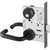 8217-LNJ-BSP Sargent 8200 Series Institution Mortise Lock in Black Suede