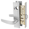 LC-8204-LW1B-26D Sargent 8200 Series Storeroom Mortise Lock in Satin Chrome