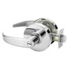 10XU65-LP-26 Sargent 10X Privacy Cylindrical Lock in Bright Chrome