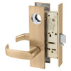 LC-8237-LE1L-10 Sargent 8200 Series Classroom Mortise Lock in Satin Bronze
