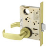 LC-8205-LNL-4 Sargent 8200 Series Entry/Office Mortise Lock in Satin Brass
