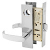 LC-8205-LE1L-26 Sargent 8200 Series Entry/Office Mortise Lock in Bright Chrome