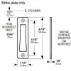 4000-021-313 Adams Rite MS Deadlock Strike