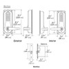 Eplex Electronic Pushbutton Lock