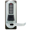 Eplex Electronic Pushbutton Lock in Bright Chrome Finish