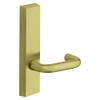 710-ETJ-LHRB-4 Sargent Surface Vertical Rod Exit Device in Satin Brass