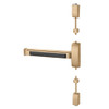 8763E-RHR-10 Sargent Surface Vertical Rod Exit Device in Satin Bronze