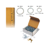 HPC GAK-6 — Give-Away Key Rings, 1" Diameter, 1000 Box