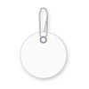 HPC EYS-8 Round Tags with Snap Hooks, 1-3/4 Diameter, 100 Pack