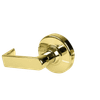 ALX170-RHO-605 Schlage Rhodes Cylindrical Lock in Bright Brass