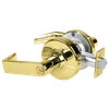ALX40-RHO-605 Schlage Rhodes Cylindrical Lock in Bright Brass