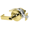 ALX80J-RHO-605 Schlage Rhodes Cylindrical Lock in Bright Brass