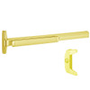 3550A-WDC-NL-RHR-US3-2 Von Duprin Exit Device in Bright Brass