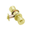 A40S-TUL-605 Schlage Tulip Cylindrical Lock in Bright Brass