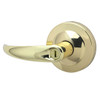 ALX40-OME-605 Schlage Omega Cylindrical Lock in Bright Brass