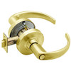 ND40S-SPA-605 Schlage Sparta Cylindrical Lock in Bright Brass