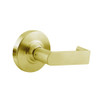 ND12DEU-RHO-606 Schlage Rhodes Cylindrical Lock in Satin Brass