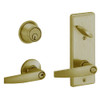 S251PD-JUP-609 Schlage S251PD Jupiter Style Interconnected Lock in Antique Brass