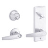 S280PD-JUP-625 Schlage S280PD Jupiter Style Interconnected Lock in Bright Chromium Plated