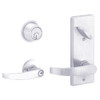 S280PD-NEP-625 Schlage S280PD Neptune Style Interconnected Lock in Bright Chromium Plated
