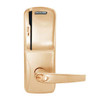 CO200-CY-70-MS-ATH-GD-29R-612 Schlage Standalone Cylindrical Electronic Magnetic Stripe Reader Locks in Satin Bronze