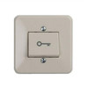 909S-MO RCI Momentary Surface Rocker Switch Beige
