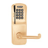CO200-CY-70-MSK-TLR-RD-612 Schlage Standalone Cylindrical Electronic Magnetic Stripe Reader Locks in Satin Bronze