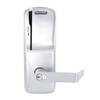 CO200-MS-70-MS-RHO-RD-625 Mortise Electronic Swipe Locks in Bright Chrome