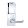 CO200-MS-50-MS-TLR-GD-29R-625 Mortise Electronic Swipe Locks in Bright Chrome