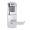 CO200-MS-40-MSK-RHO-RD-626 Mortise Electronic Swipe with Keypad Locks in Satin Chrome