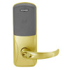 CO200-MD-40-PR-SPA-RD-606 Mortise Deadbolt Standalone Electronic Proximity Locks in Satin Brass